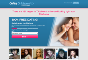 Online Oklahoma Personals Homepage Image